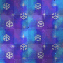 blue snowflakes
