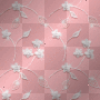 peach w white flowers