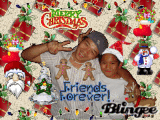 my cousin and me
