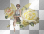 fairy on roses