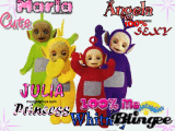 julia_yellow mariya_green whitney_red angela_purpel