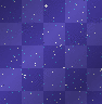 snow on blue background