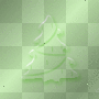 Textured Christmas tree background