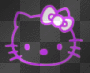purple hello kitty
