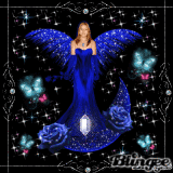 Blue fairy and the magic crystal