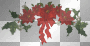 Poinsettia swag