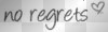 no regrets
