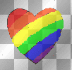 Multi-coloured Heart