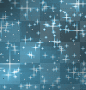 Blue glitter