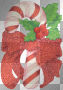 Candy Cane with bow