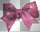 Pink Glitter Bow