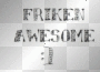 Friken Awesome STAMP