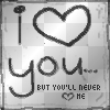 I luv u but u don luv me