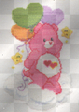 Love A Lot Bear w/ balloons