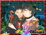 Under water lovers