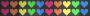 rainbow hearts