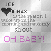 For Joe jonas