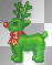 tiny green reindeer