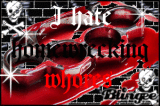 I hate a homewrecking whore!
