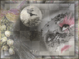 Gris et rose visage vers le ciel