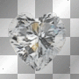 Sparkly Diamond Heart
