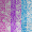 Pink,Purple,Blue Glitter