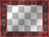 Red heart frame