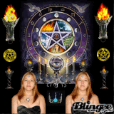 Ritual between twin witches