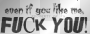 my attitude