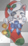 kitty in stocking