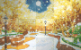 Winter in park