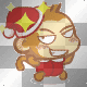 xmas monkey