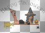 cute Halloween witch