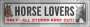 Horse Lovers Only