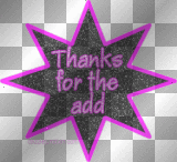 thanks for the add