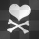 skull heart