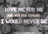 LOVE ME 4 FOR ME