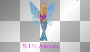 Glitter Doll Angel Devil