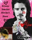 Sparkly Orlando Bloom