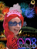 my sister Kim's New year 2008