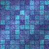 glitter blue tiles