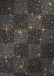 GLITTER NERO STARS