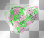 checkered heart