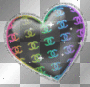 chanel heart