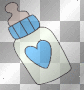 biberon bleu