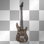 leapord print guitar