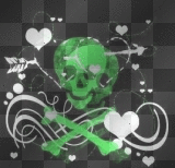 green Skull BG