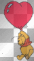 winnie ballon coeur