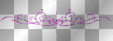 Glitter Purple Scroll