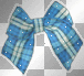 blue bow